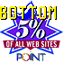 Bottom 5% of the Web Award