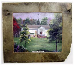 Inpost barn in summer
